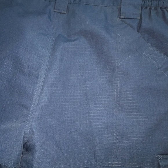 CQR Tactical Pants Mens 42W/30L Ripstop Dark Navy Cargo Pockets Elastic Waist - Picture 12 of 13